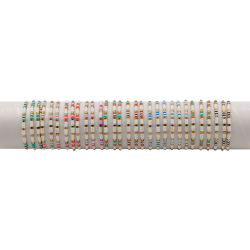 BRACELET FSI58 S FIMO PEARL PLAT - 01 TUBE (30cm)