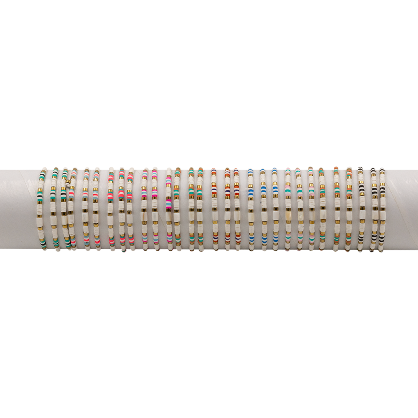 BRACELET FSI58 S FIMO PEARL PLAT - 01 TUBE (30cm)