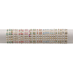 BRACELET FIMO PEARL PLAT FSI58 - TUBE 30cm