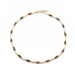 COLLIER TN01 (10 modeles) - COU EN BOIS N25