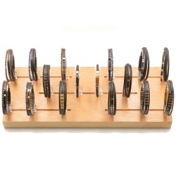 BRACELET JL  (8 a 15) - PLAQUE EN BOIS