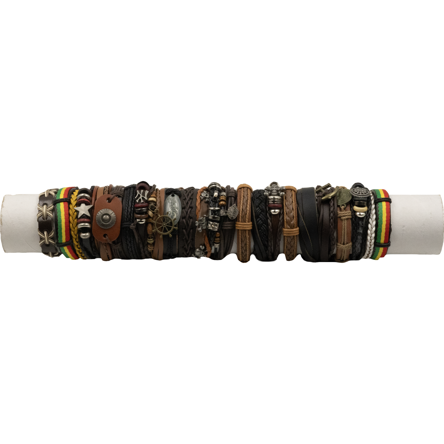 BRACELET S CUIR - 01 TUBE (40cm)