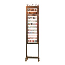 M155.1 ECHELLE DOUBLE FIXE 2020 (RECTO) AVEC PIED DOUBLE