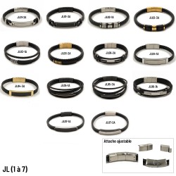 BRACELET JL ( 1 a 7 ) - RÉASSORT 
