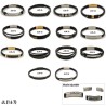 BRACELET JL ( 1 a 7 ) - RÉASSORT 