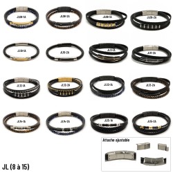 BRACELET JL  (8 a 15) - RÉASSORT 
