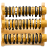 BRACELET JL ( 1 a 15 ) - 3 TUBES BOIS (30cm)
