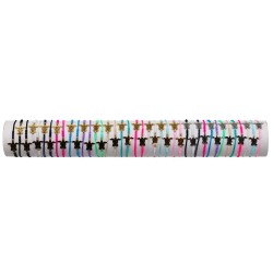 BRACELET HM04 TORTUE SIMPLE - 04 TUBES (40cm)
