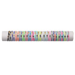 BRACELET WS01 CROIX FLUO - 04 TUBES (40cm)