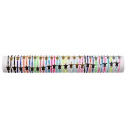 BRACELET WS04 TORTUE FLUO - 01 TUBE (40cm)
