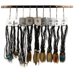 COLLIER SURF/REQUIN - 10 CROCHETS SUR BARRE
