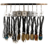 COLLIER SURF/REQUIN - 10 CROCHETS SUR BARRE