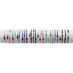BRACELET HM01 CROIX SIMPLE - 04 TUBES (30cm)