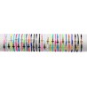 BRACELET WS01 CROIX FLUO - 04 TUBES (30cm)