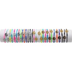 BRACELET WS03 VAGUE FLUO - 05 TUBES (30cm)