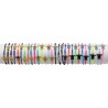 BRACELET WS04 TORTUE FLUO - 01 TUBE (30cm)