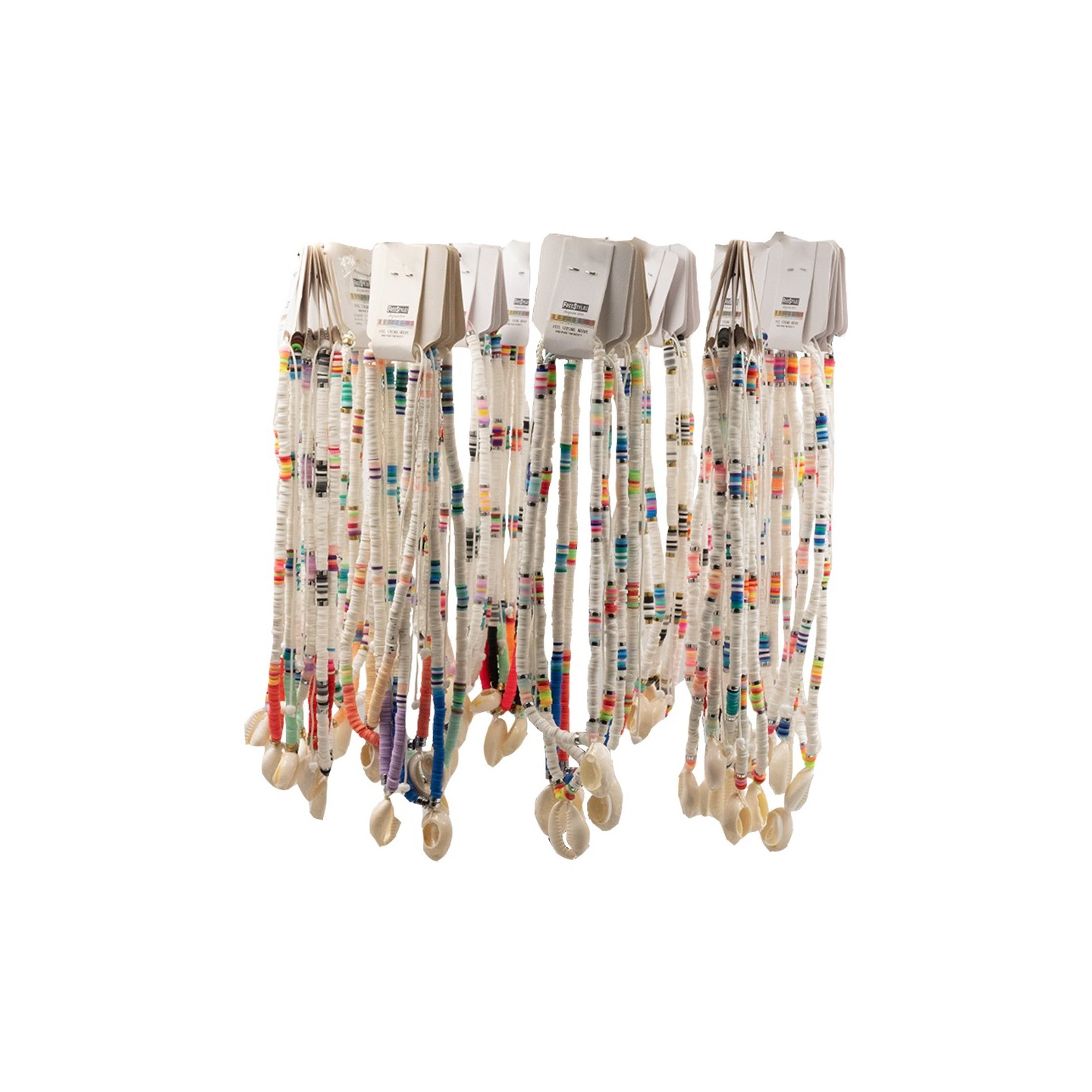 COLLIER FIMO COQUILLAGE FSI09 - RÉASSORT COLLIER FIMO COQUILLAGE FSI09 - RÉASSORT