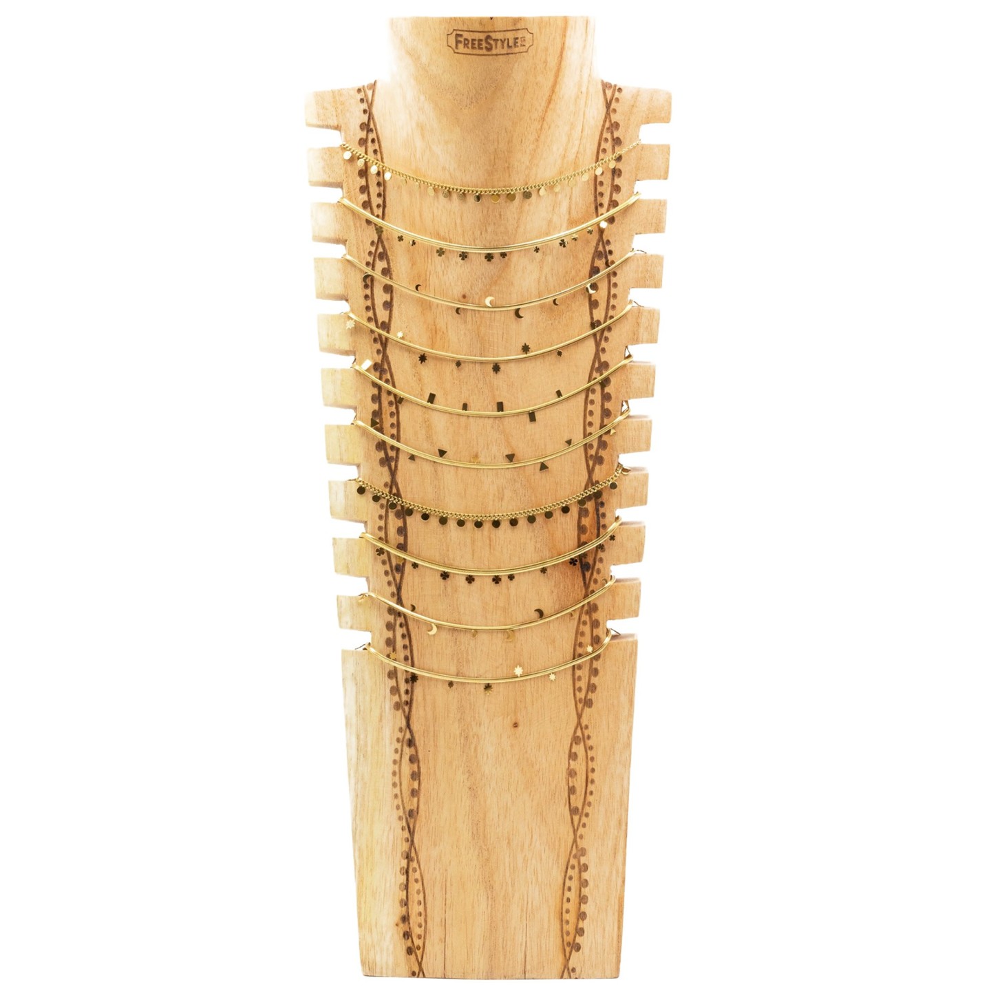 COLLIER CN02 - COU EN BOIS