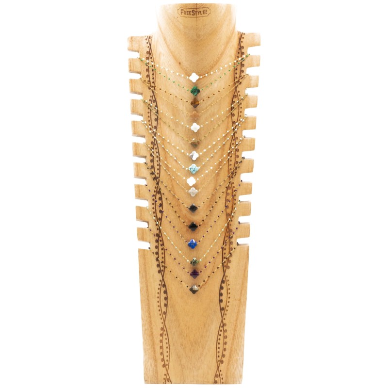 COLLIER JC08 - COU EN BOIS