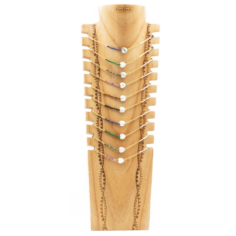 COLLIER JC06 - COU EN BOIS