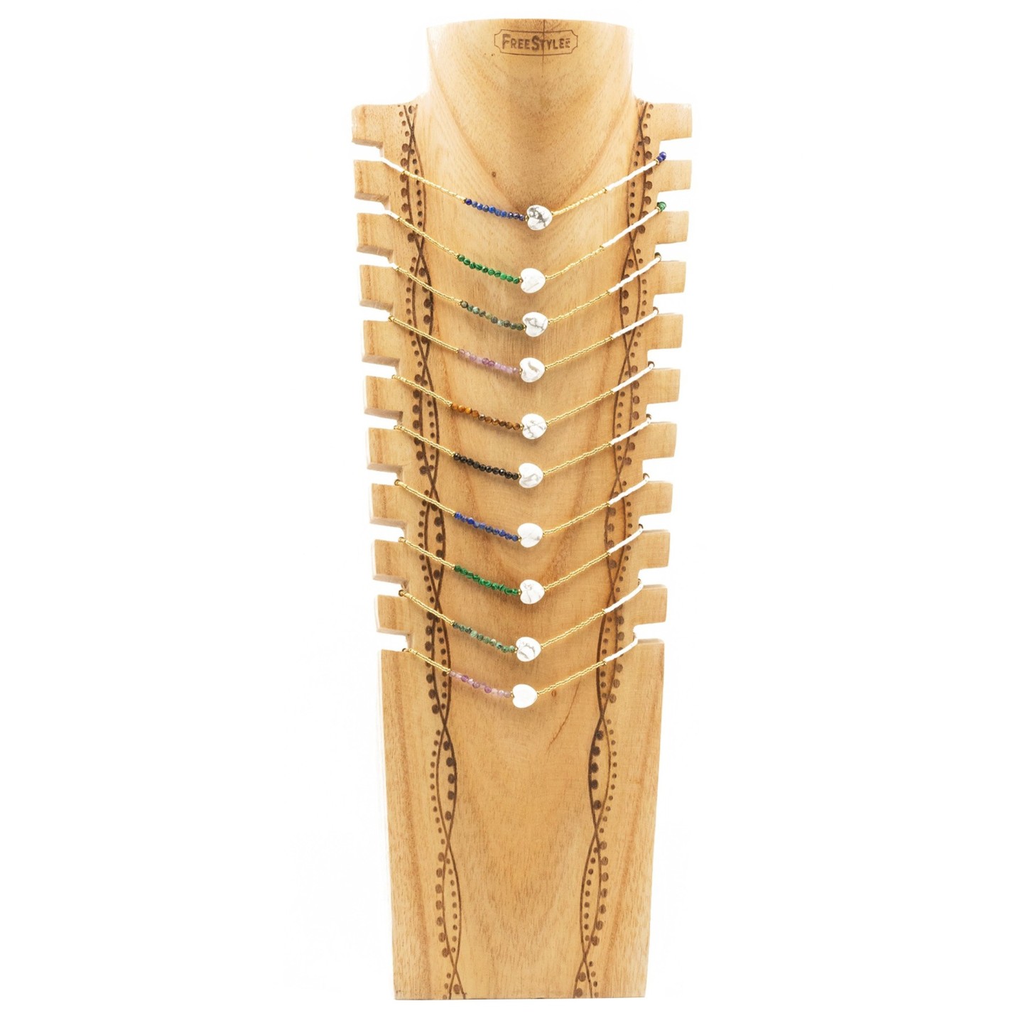 COLLIER JC06 - COU EN BOIS