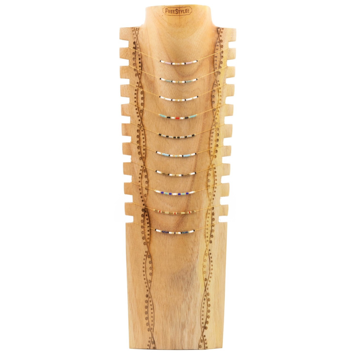 COLLIER LC12 - COU EN BOIS