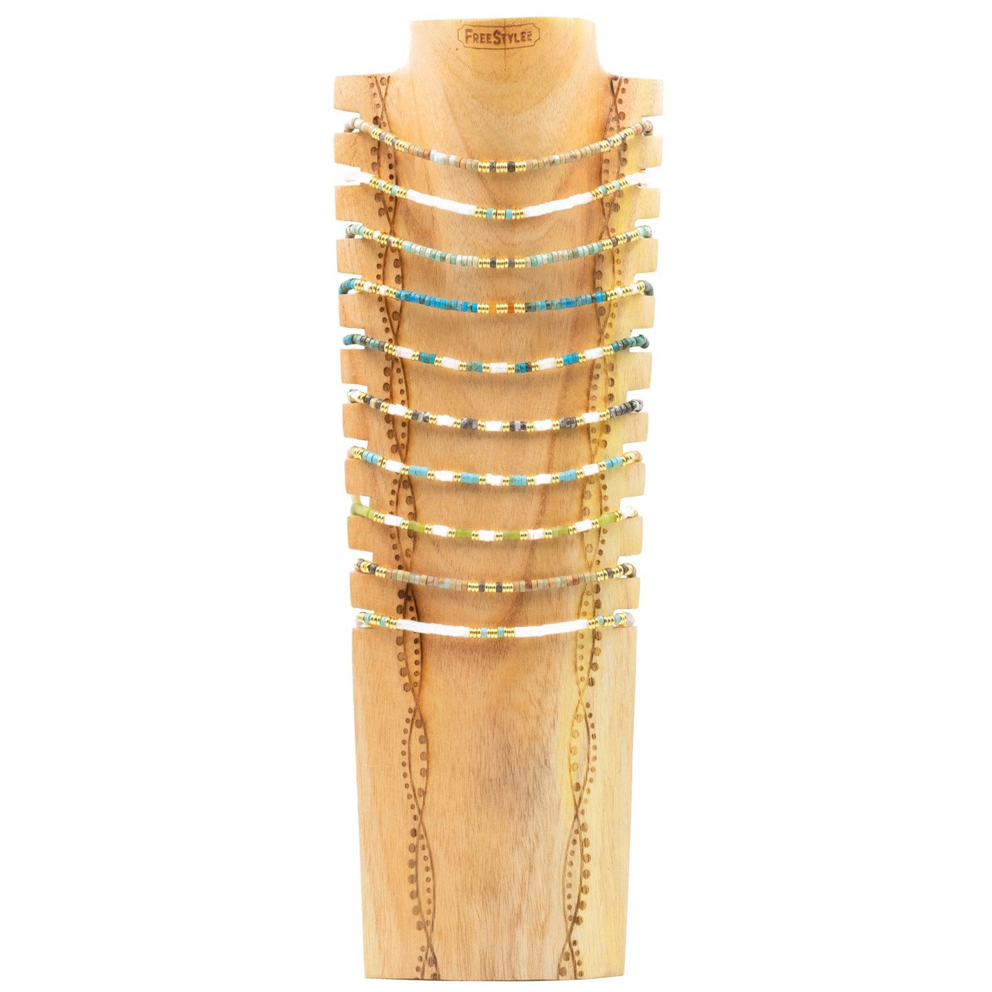 COLLIER TN02 - COU EN BOIS