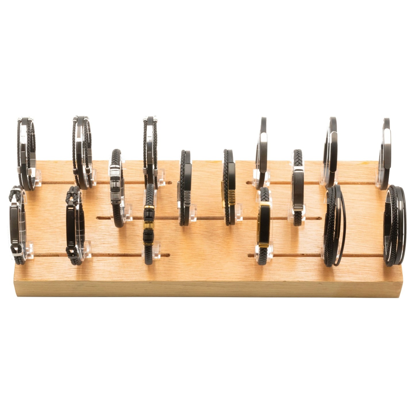 BRACELET JL ( 1 a 7 ) - PLAQUE EN BOIS