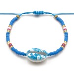 BRACELET FIMO COQUILLAGE FSI06 - TUBE 30cm