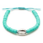 BRACELET COQUILLAGE DORÉ FSI18 - TUBE 30cm