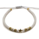 BRACELET FIMO COEUR/ÉTOILE FSI59 - TUBE 30cm