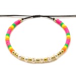 BRACELET 6 PERLES FSI48 - TUBE 40cm