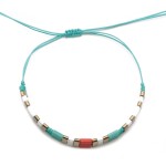 BRACELET JAP PLAT FSI39 - TUBE BOIS 40cm