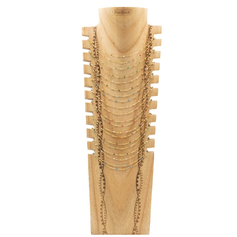 COLLIER JC06 - COU EN BOIS