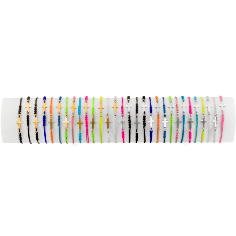 BRACELET CROIX FLUO WS01 - TUBE 30cm