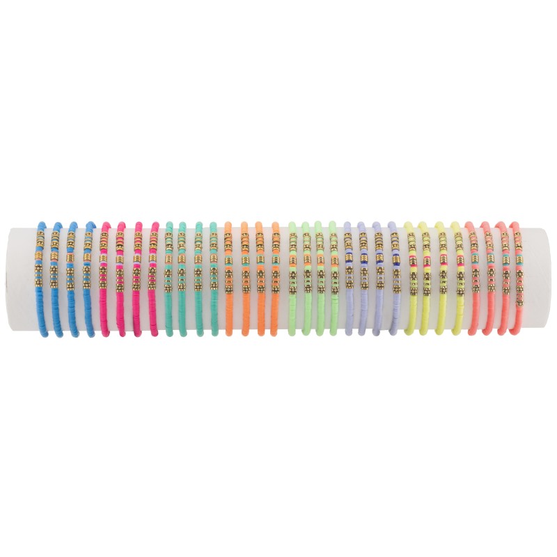 BRACELET FIMO FLUO FSI60 - TUBE 30cm