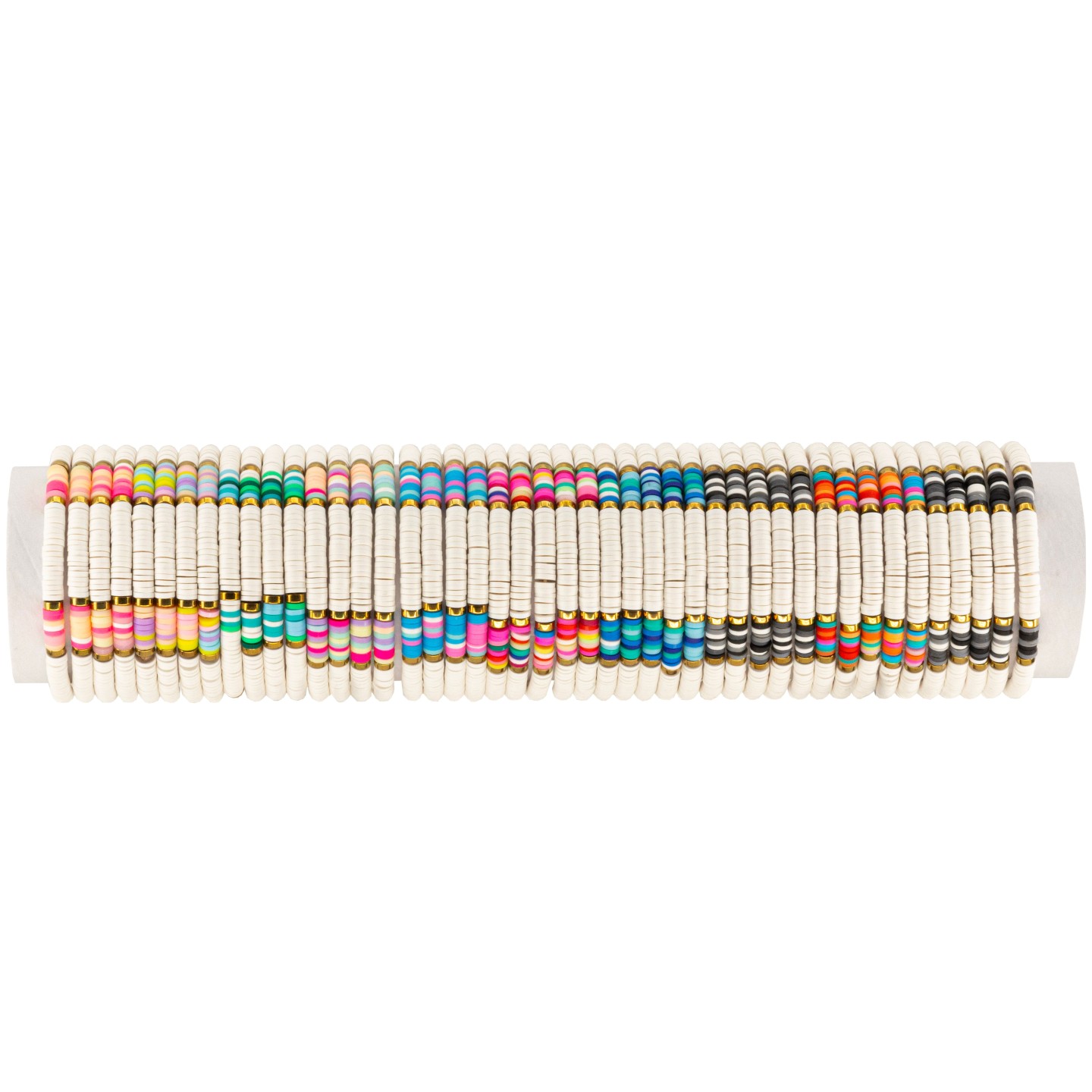BRACELET FIMO BLANC FSI11 - TUBE 30cm