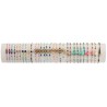 BRACELET FIONA N° 3 ROSACE - TUBE 30cm