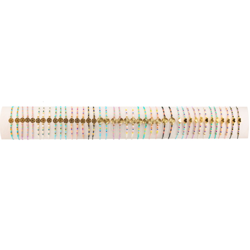 BRACELET FIONA N° 2 COEUR - TUBE 40cm