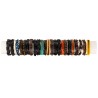 BRACELET CUIR THAI - TUBE 40cm