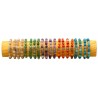 BRACELET  PIERRE MACRAMET FSI24 - TUBE BOIS 30cm