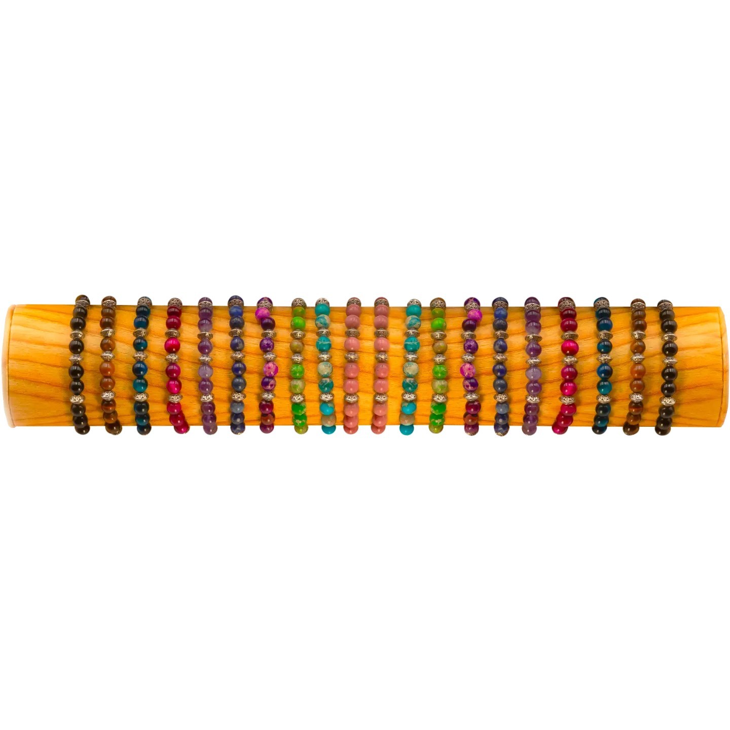 BRACELET PIERRE CLASSIQUE FSI63 - TUBE BOIS 30cm
