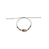 BRACELET CRISTAL BOIS - TUBE 40cm