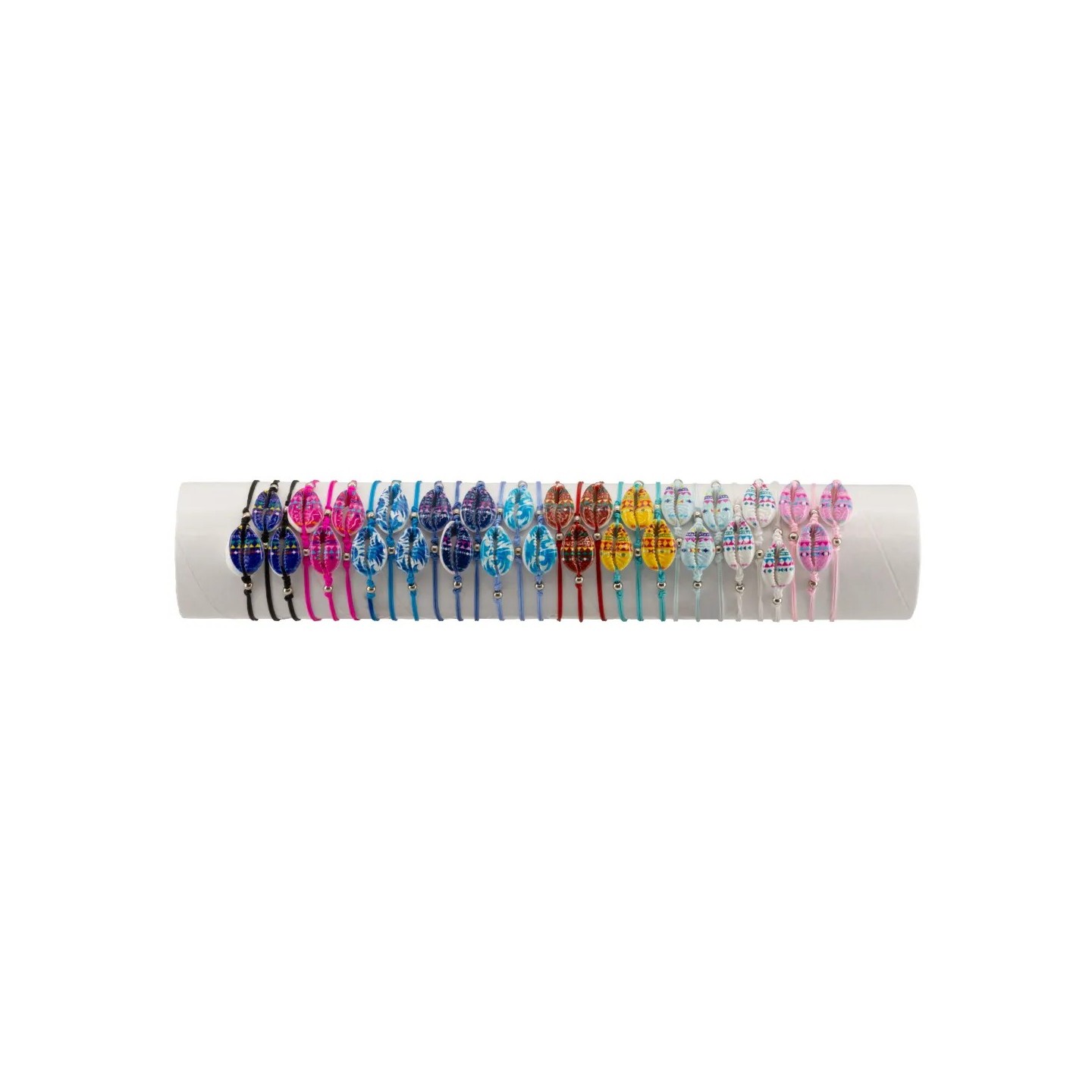 BRACELET COQUILLAGE COULEUR FSI01 - TUBE 30cm