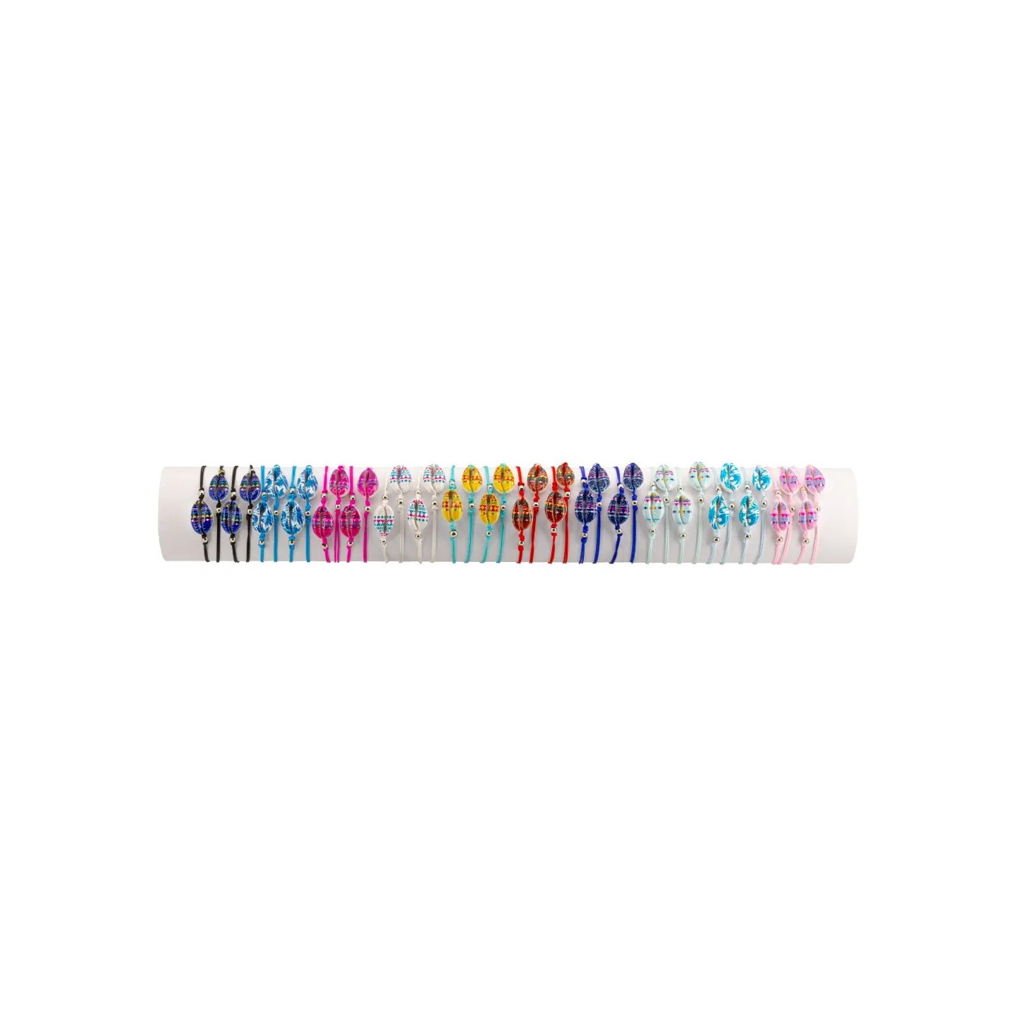 BRACELET COQUILLAGE COULEUR FSI01 - TUBE 40cm
