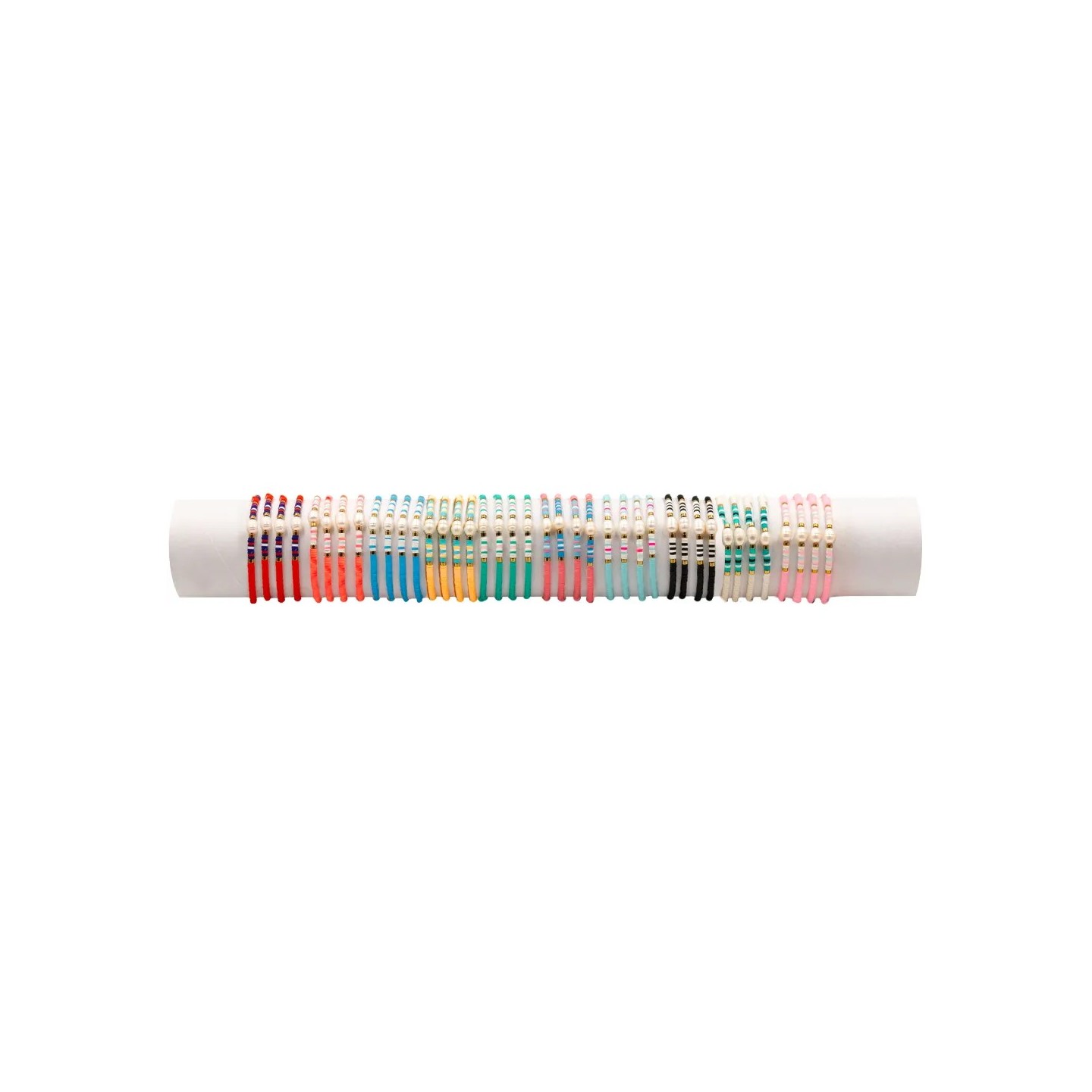 BRACELET FIMO PEARL FSI02 - TUBE 40cm