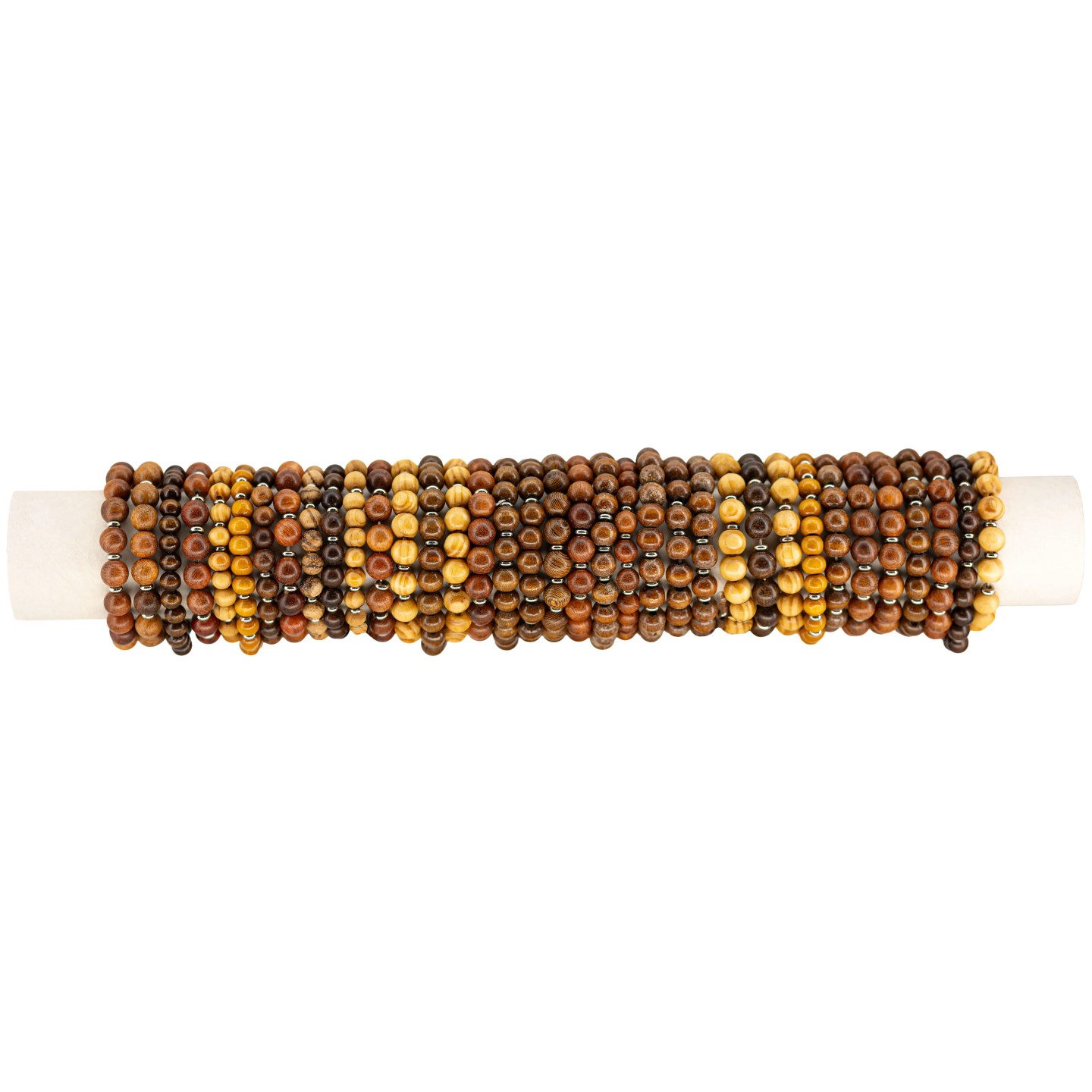 Bracelet perles bois et métal - FREESTYLE FSI