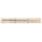 BRACELET FIONA N° 2 COEUR - TUBE 40cm