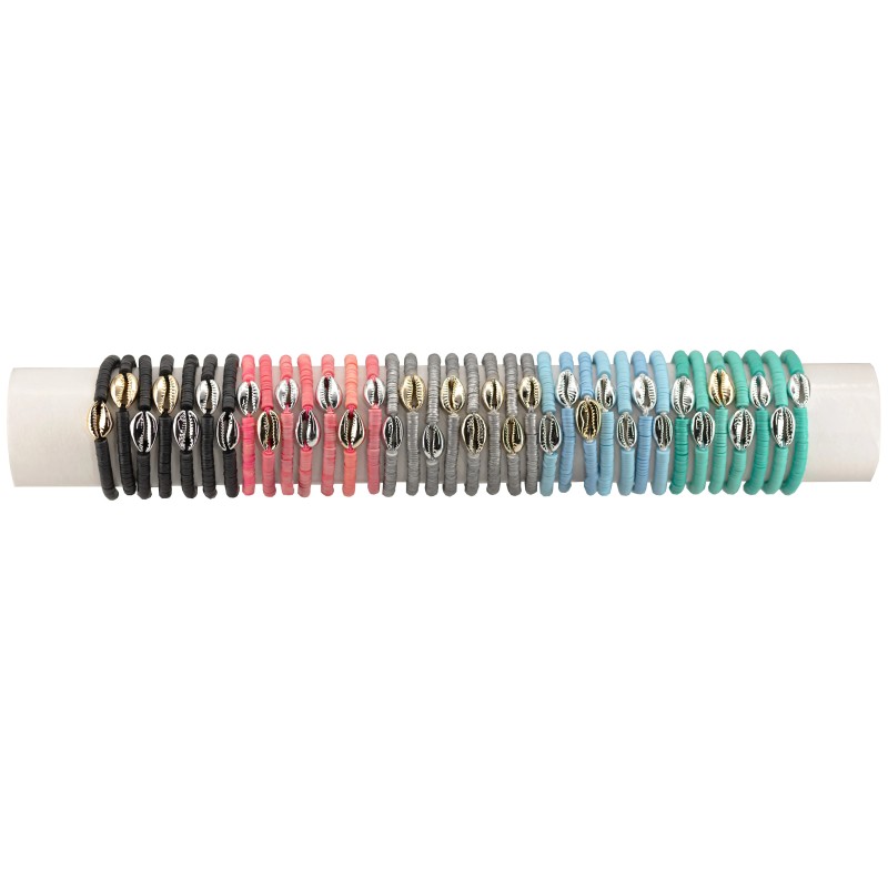 Bracelet coquillage doré ajustable - FREESTYLE FSI