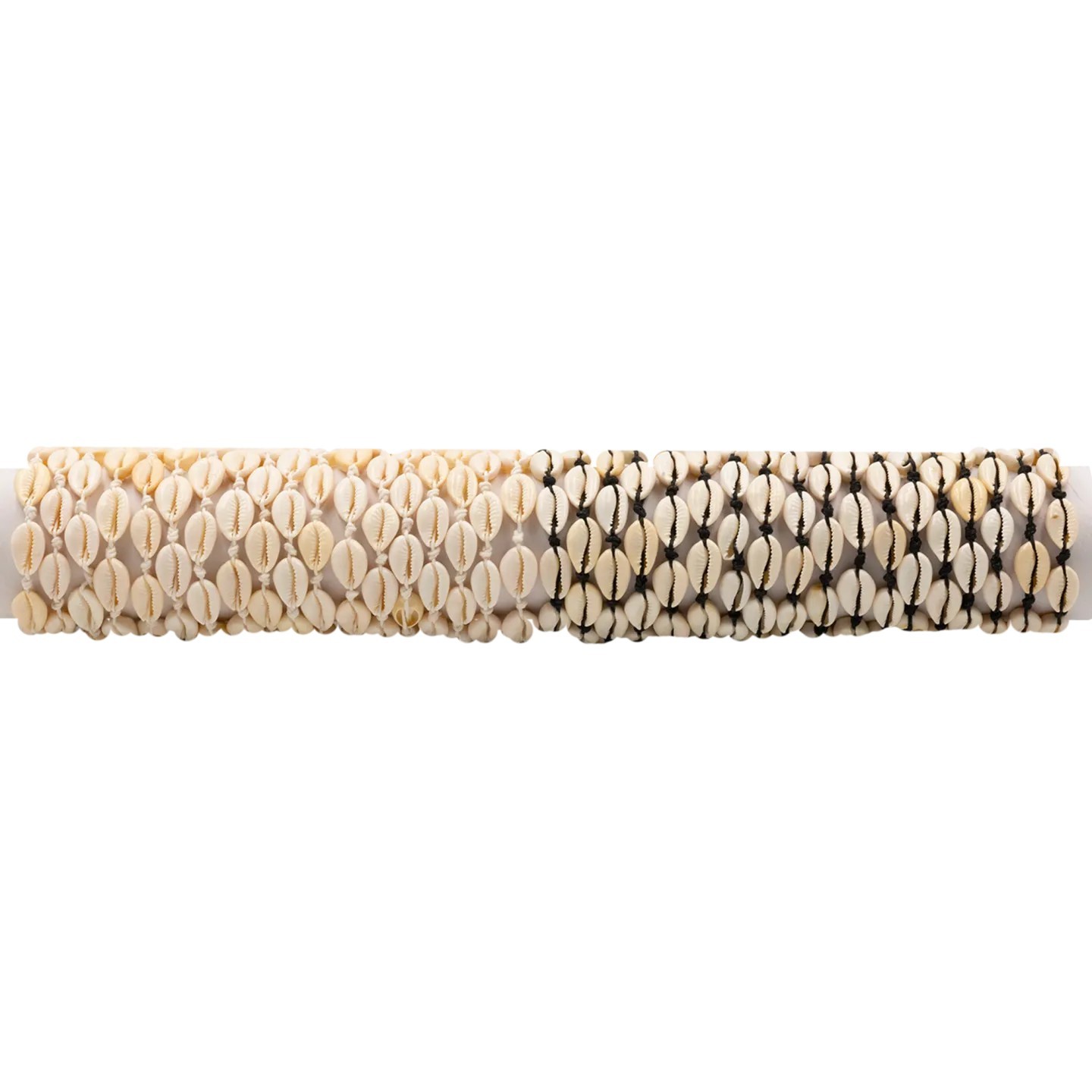 Bracelet coquillage noir et blanc ajustable - FREESTYLE FSI